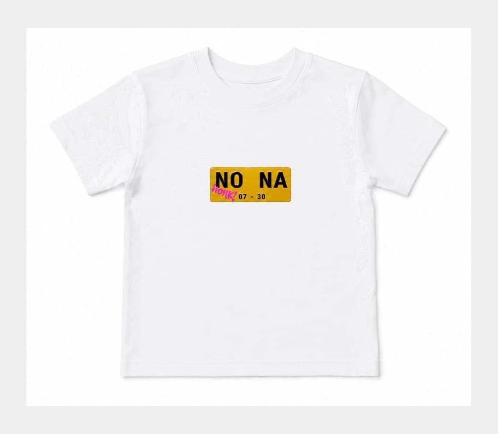 Kids Tee — License Plate